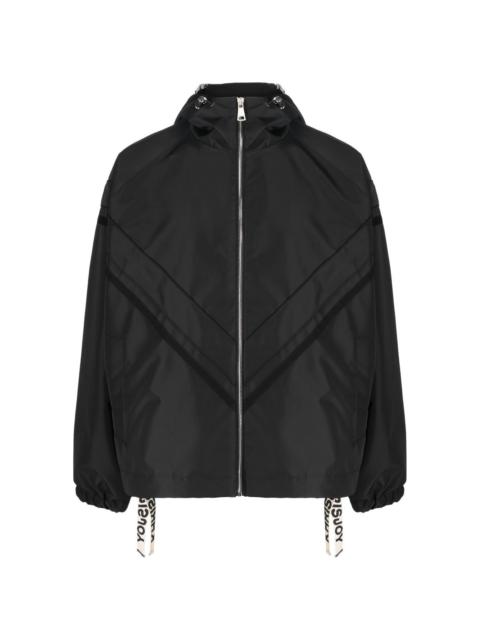 Khrisjoy hooded zipped-up jacket