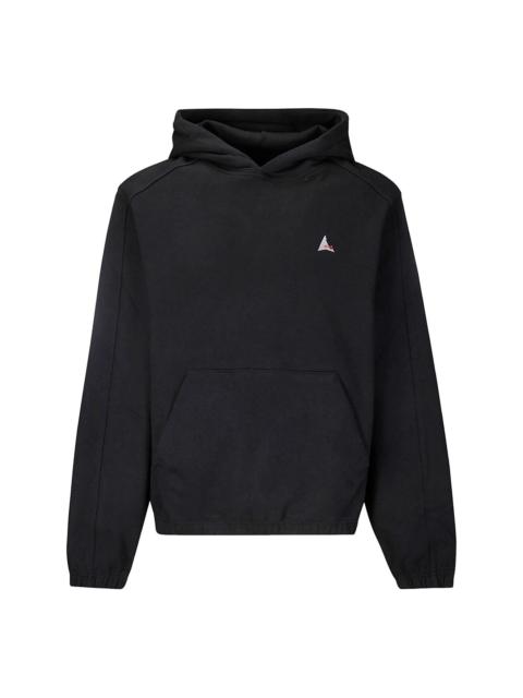 ROA logo-embroidered hoodie