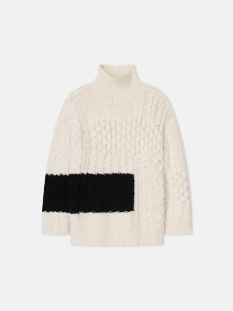 Nanushka Cable-Knit Sweater
