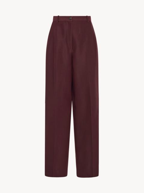 The Row Ackerin Pant in Virgin Wool and Silk