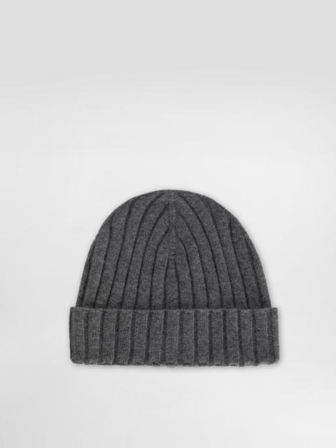 Dolce & Gabbana Cashmere flat rib hat