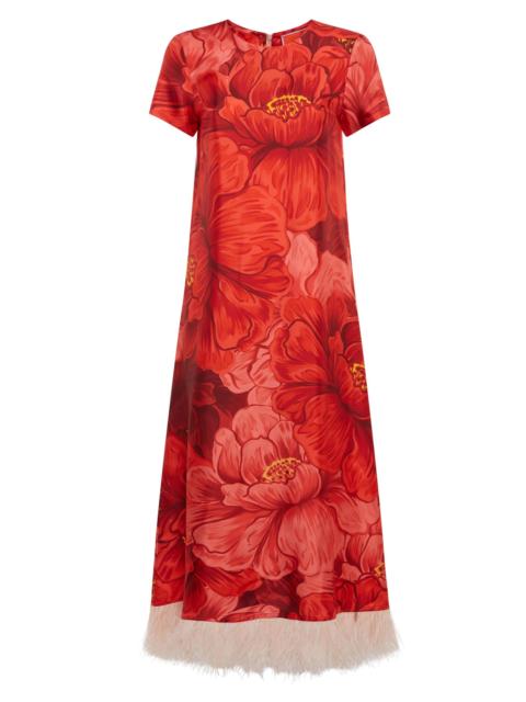 La DoubleJ Women's Swing Dress - Ruby Red