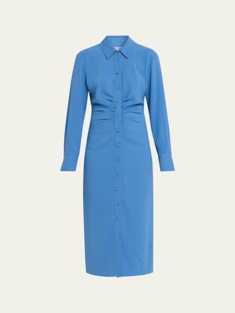 VERONICA BEARD Loxley Midi Shirtdress