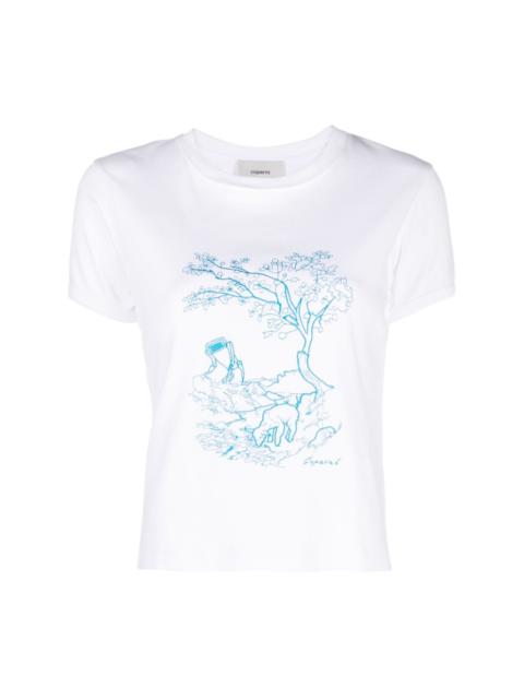 COPERNI graphic-print cotton T-shirt