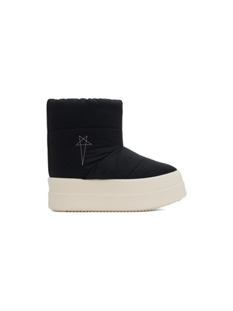 Rick Owens DRKSHDW Black Porterville Mega Bumper Low Lunar Boots