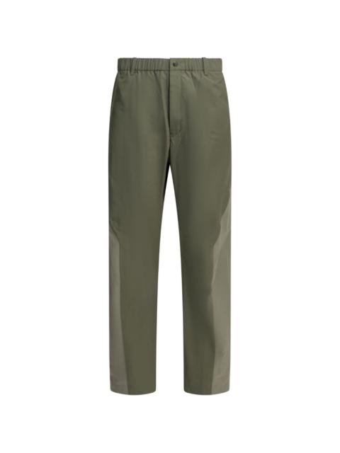 Goldwin Hyperdense Taffeta U/S Right straight-leg sport trousers