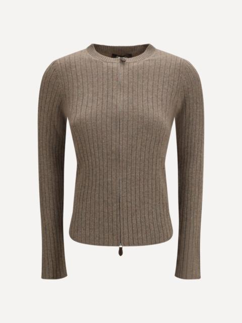 Loro Piana Coste bomber-style Knit