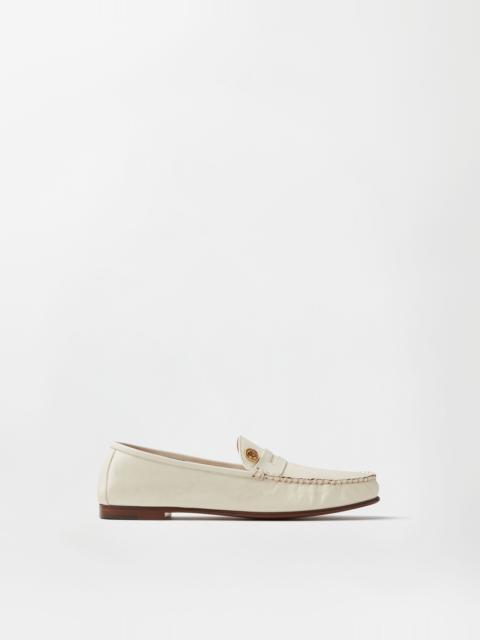 VERSACE Guanto Leather Loafers