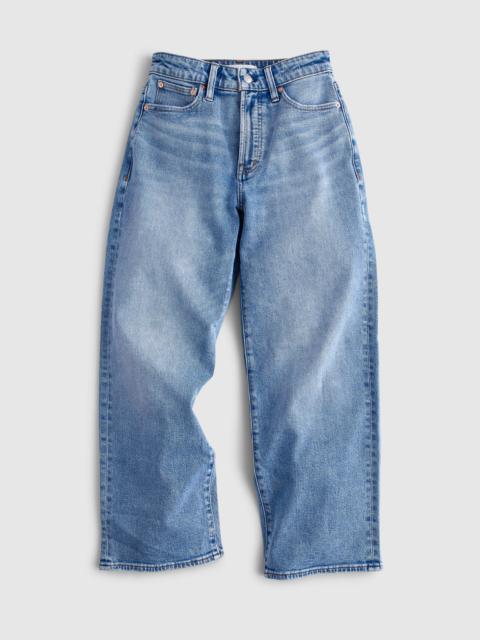 Madewell The Curvy Perfect Vintage Wide-Leg Crop Jean