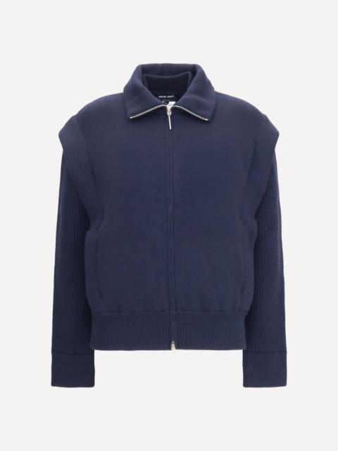 GIORGIO ARMANI Padded virgin wool Bomber Jacket