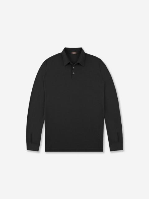 SLOWEAR Slim-fit organic IceCotton polo shirt