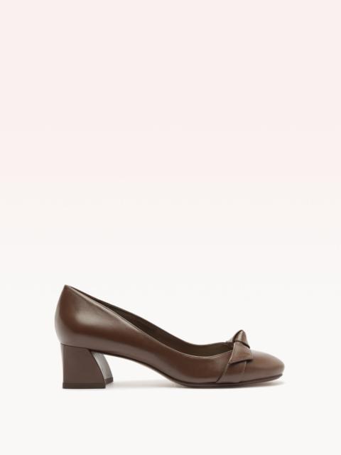 ALEXANDRE BIRMAN CLARITA ALMOND PUMP 45 MOUSSE