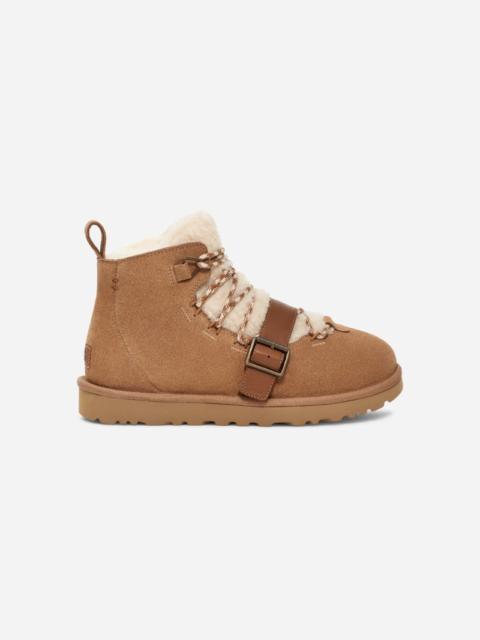 UGG ® Women's Dune Mini Shearling Suede/Wool Classic Boots in Chestnut