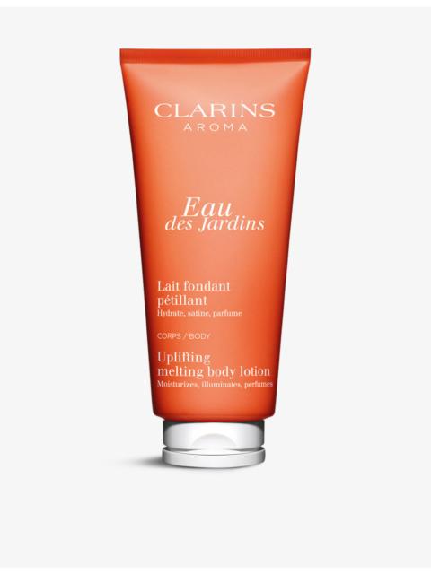 CLARINS Eau des Jardins uplifting melting body lotion 200ml