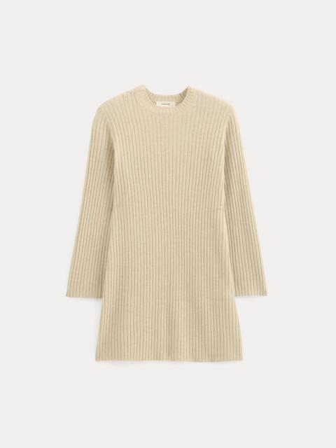 EVERLANE CASHMERE LONG-SLEEVE MINI DRESS