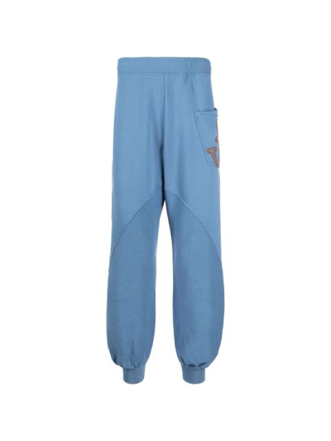 JW Anderson panelled organic cotton track pants