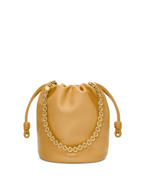 Loewe Flamenco purse bucket in mellow nappa lambskin