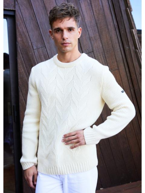 SAINT JAMES TIGNES Cable Knit Sweate