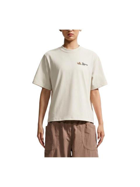 Nike (WMNS) Nike x ACG T-Shirt Asia Sizing 'LT Orewood BRN' IO1578-104