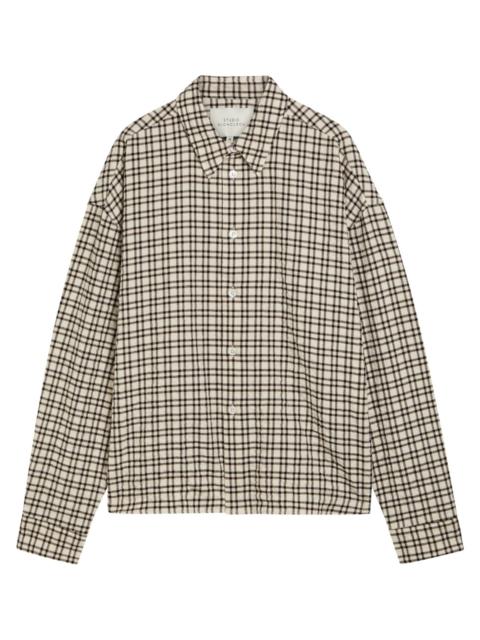 Studio Nicholson Studio Nicholson Checked Flannel Shirt