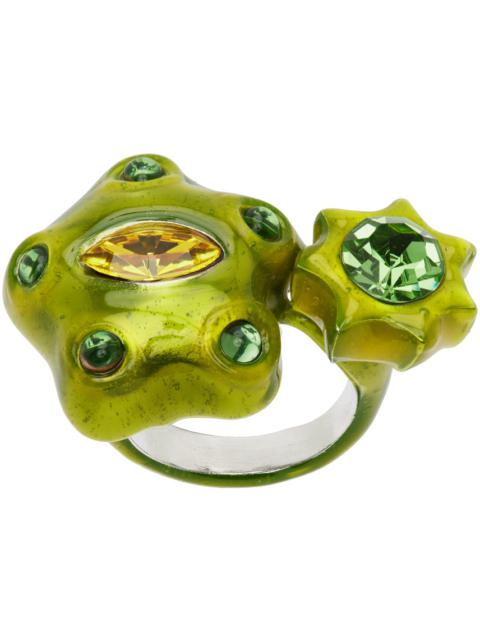 Collina Strada Green Starlet Ring