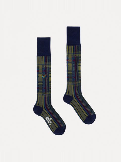 Vivienne Westwood OVERSIZE MADRAS SOCKS