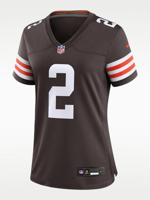 Nike Shedeur Sanders Cleveland Browns Women's Nike NFL Game Jersey