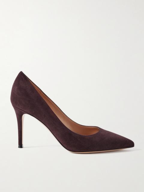 Gianvito Rossi Gianvito 85 Suede Pumps
