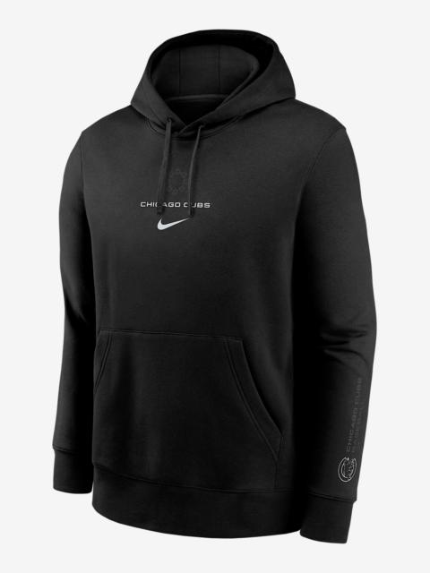 Nike Chicago Cubs Fashion Club Men's Nike MLB Pullover Hoodie