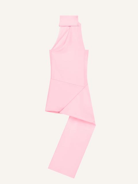 SCARF CRÊPE DRESS