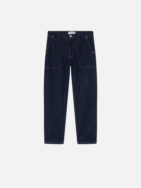 PINKO DARK WASH WORKWEAR JEANS