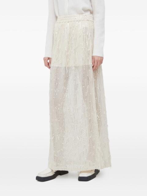 HERSKIND sequin-embellishment maxi skirt