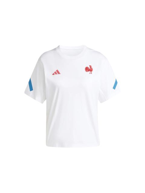 adidas adidas Women's France Travel Z.N.E. T-Shirt White