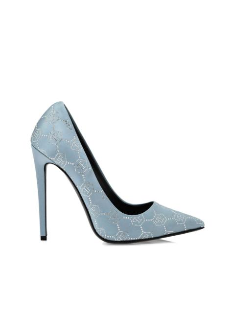PHILIPP PLEIN 120mm Decollete Monogram pumps