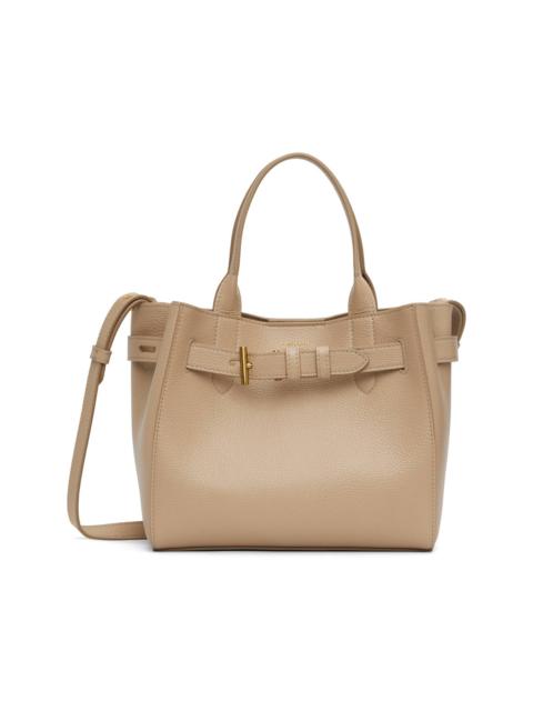 TOM FORD Beige Grain Leather Audrey Small Bag