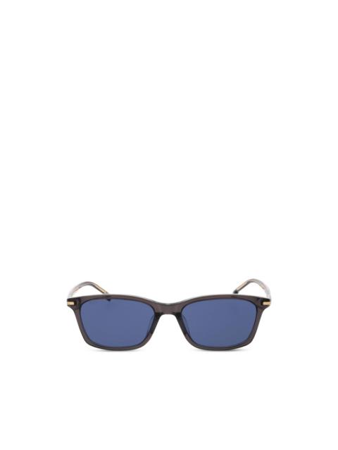 BOSS rectangle-frame sunglasses