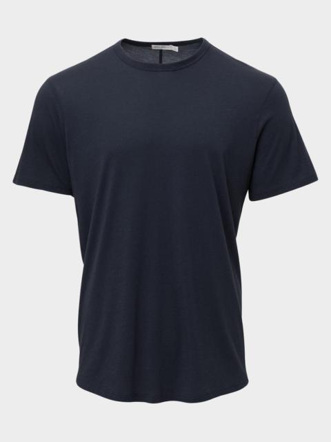 Barefoot Dreams Men's Malibu Collection Cotton Modal Crewneck T-Shirt