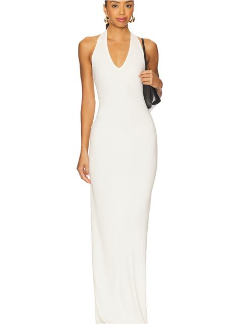 ÉTERNE Halter Maxi Dress