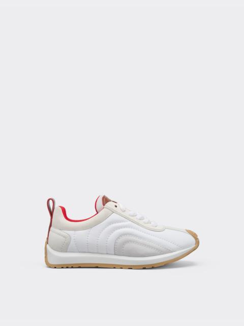 Ferrari Leather and suede sneakers