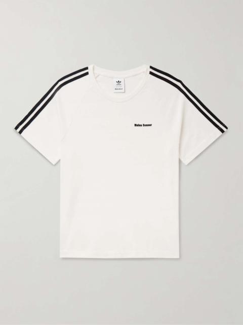 adidas + Wales Bonner Webbing-Trimmed Organic Cotton-Jersey T-Shirt