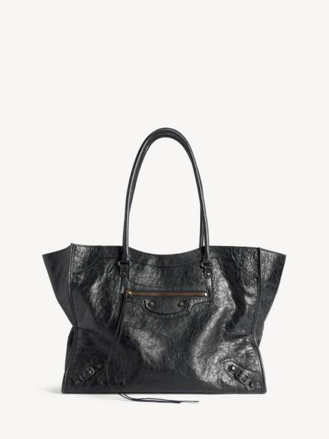 BALENCIAGA Women's Le City Tote Bag Medium in Black