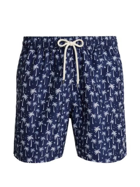 Polo Ralph Lauren palm tree-print swim short
