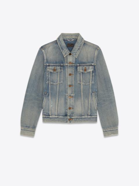 classic jacket in melrose blue denim