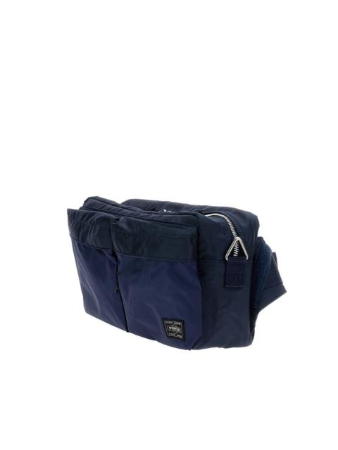 PORTER front-pockets logo-label bag