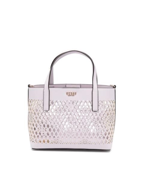 GUESS USA Letty Mini cutout top handle tote bag