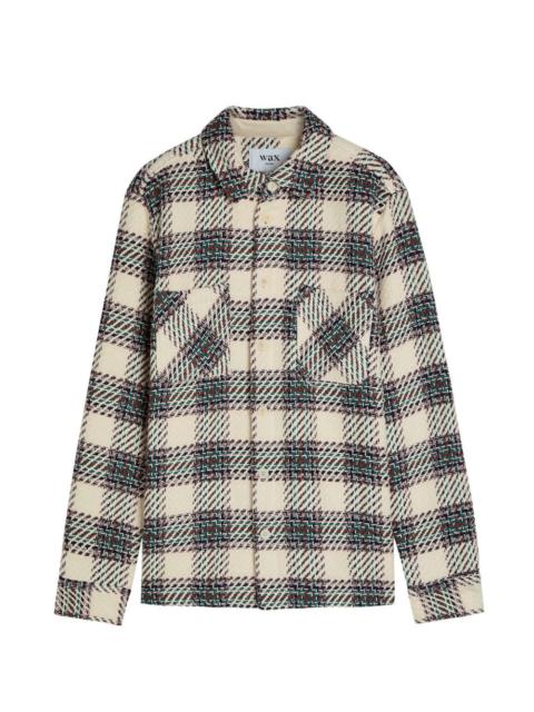 Wax London Whiting patterned overshirt