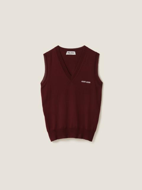 Miu Miu Wool sweater vest