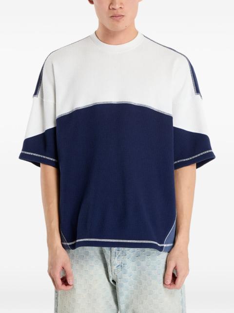 adidas La Cienega SS panelled T-shirt