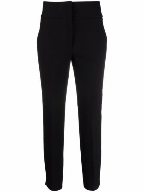 PESERICO high-rise slim-fit trousers