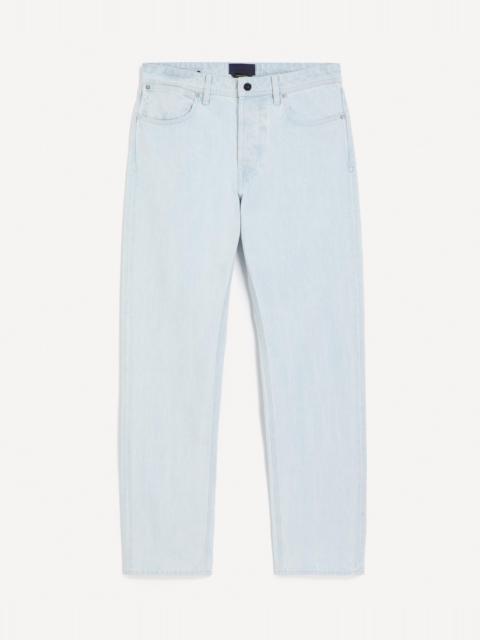 Stone Island Denim-Rinsed Straight-Fit Jeans in Blue Extra Bleach